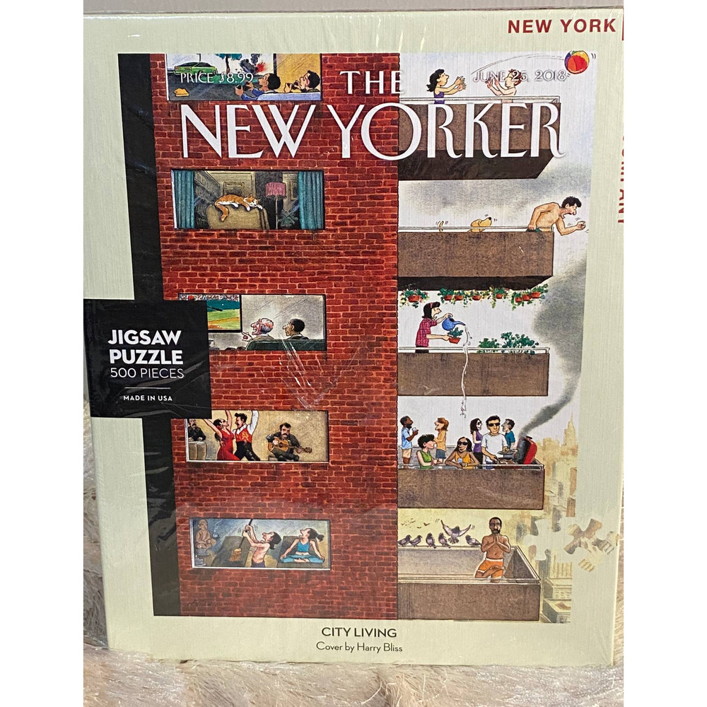 500 Piece New Yorker Jigsaw Puzzle 🧩